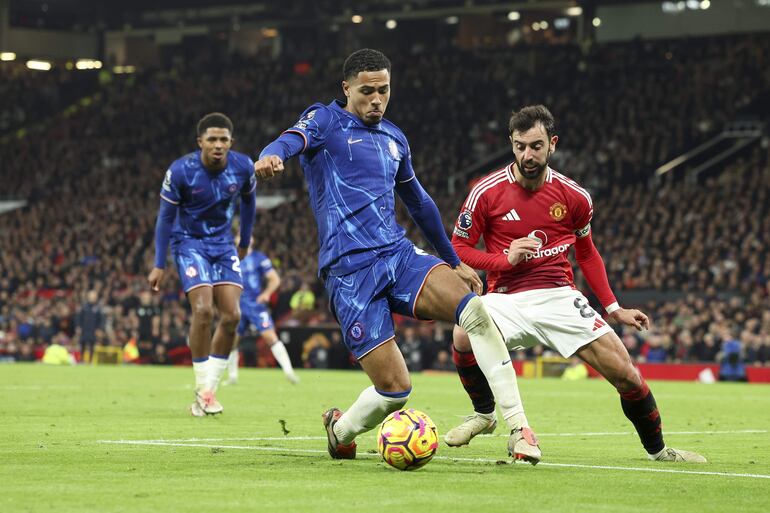 Manchester United y Chelsea empataron en Old Trafford