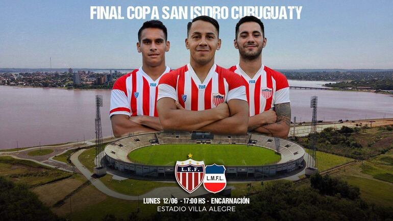 La Copa San Isidro de Curugary se define esta tarde en el estadio Villa Alegre de Encarnación.