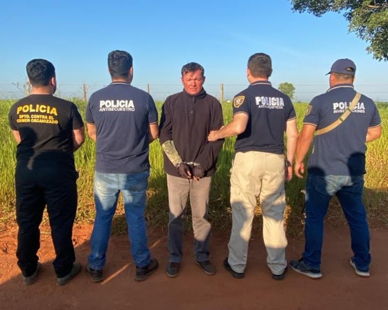 Tres detenidos en Canindeyú tras denuncia de extorsión y amenaza