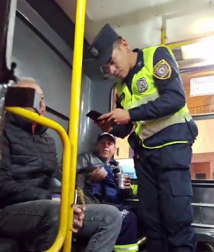 Controles en transporte público de San Lorenzo resultan en varias aprehensiones-