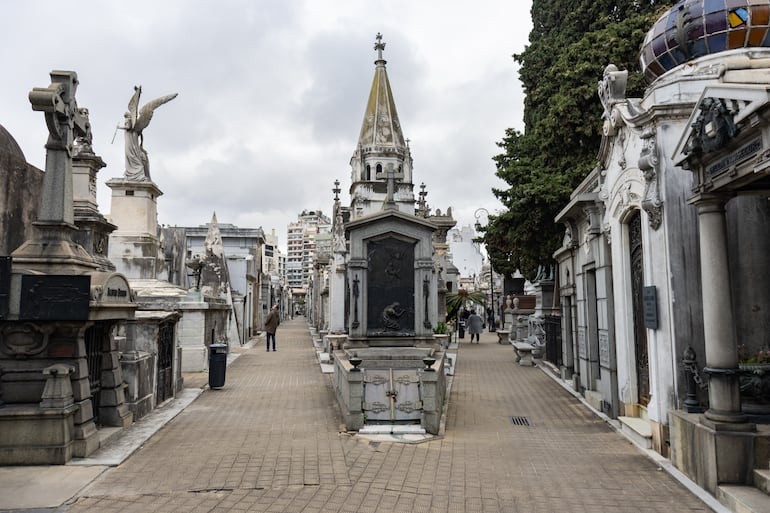 Famoso cementerio de Recoleta, Buenos Aires.