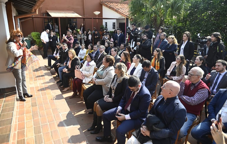 La Manzana de la Rivera acogió la presentación de la agenda de actividades por el aniversario de Asunción.