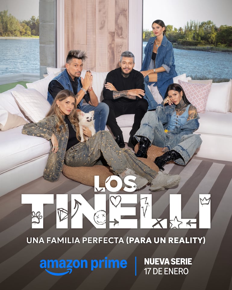 "Los Tinelli" se estrenará el próximo 17 de enero. (Instagram/Marcelo Tinelli)