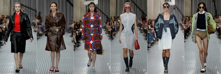 Colección de Miu Miu, en París Fashion Week.