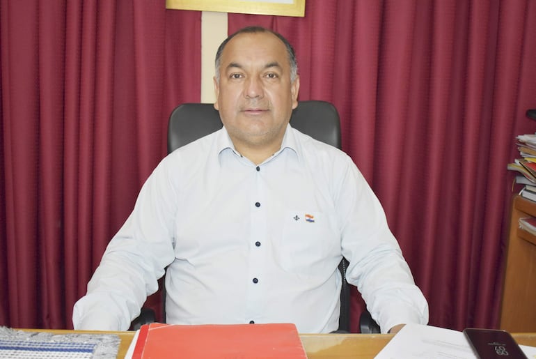 
Intendente municipal de la ciudad de Santaní, Agustín Ovando 