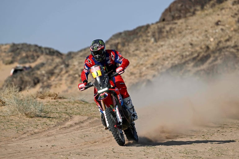 El Team Honda, de la mano de Ricky Brabec, lidera entre las motos.