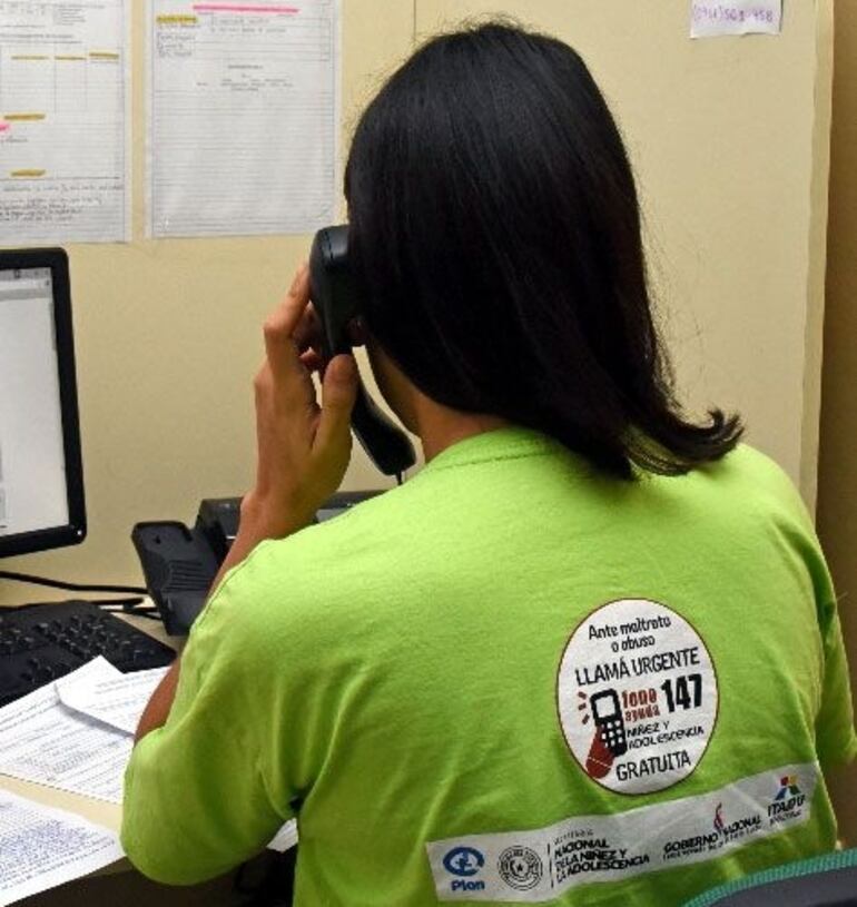 Fono ayuda 147, atención ante abusos y maltratos.