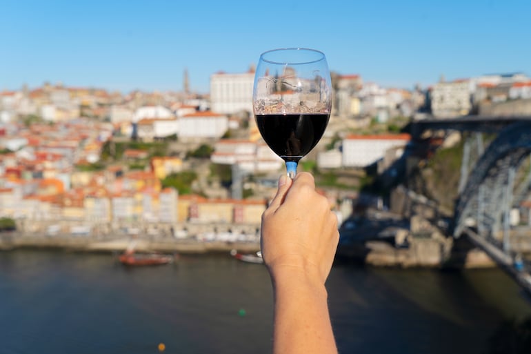 Tradicional vino de Oporto.