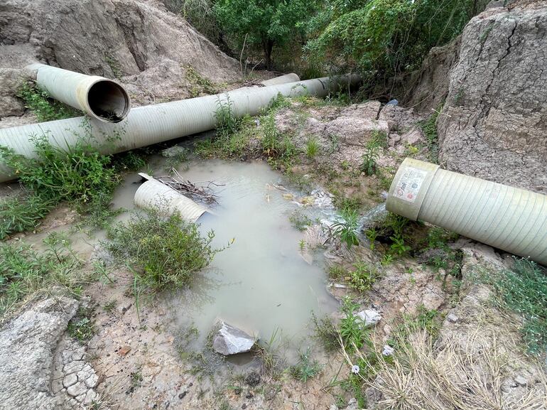 En estas condiciones se encuentra el acueducto del chaco.