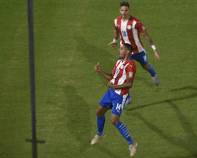 Así gritó Héctor Martínez el primer gol que anotó con la camiseta de la Albirroja.