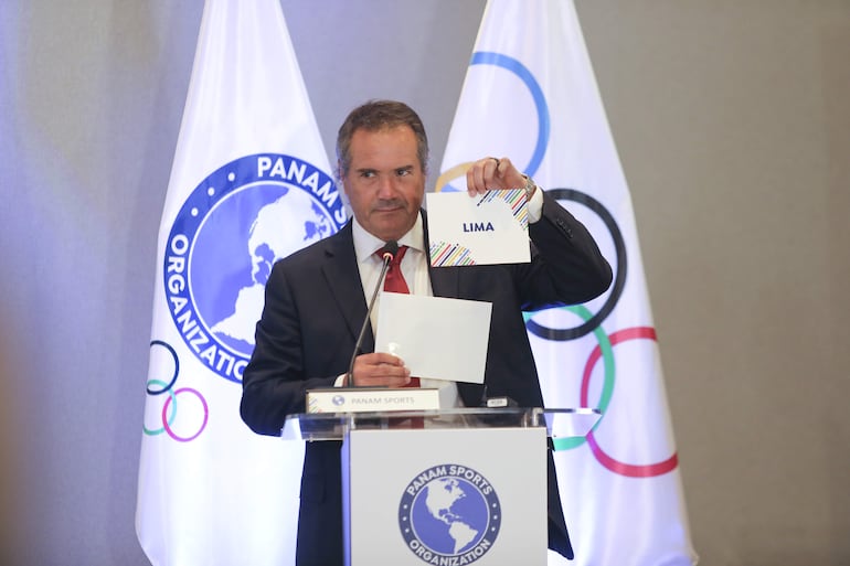 Neven Ilic, presidente de Panam Sport, con el nombre de Lima, sede de los  Panamericanos 2027.