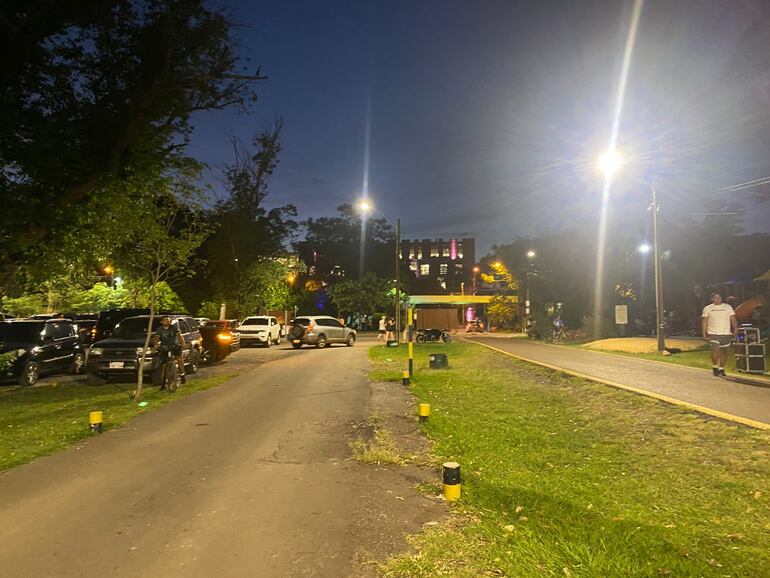 Inauguraron nuevo sistema de iluminación en el Parque Guasu