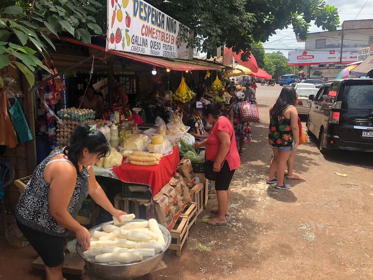 Mercado de abasto de Ciudad del Este registró un significativo movimiento.