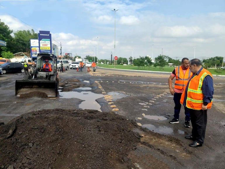 La duplicación de la Autopista abarca desde el acceso al aeropuerto en Luque (la rotonda) hasta el empalme de la D025 con la ruta PY03 en Mariano Roque Alonso.