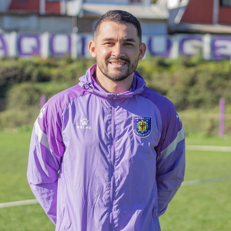 Gustavo Guerreño, delantero paraguayo de 31 años que fichó por Deportes Concepción de Chile.