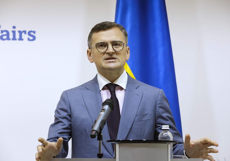 Dmitró Kuleba, ministro de Exteriores de Ucrania.