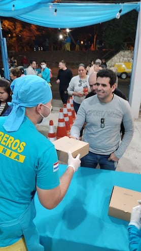 Imagen de la edición pasada de la Feria de Comidas típicas de la Tercera Compañía de Sajonia.