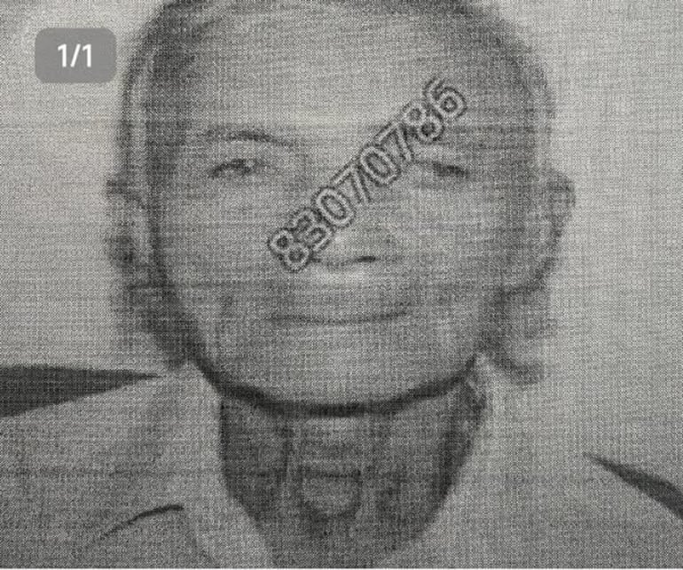 Manuel José Benítez, internado en el hospital Barrio Obrero.