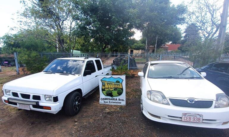 Automóviles incautado en procedimiento de control en Santaní.