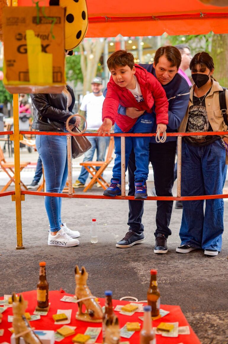 Los niños podrán ganar diversos premios con los tradicionales juegos de San Juan.