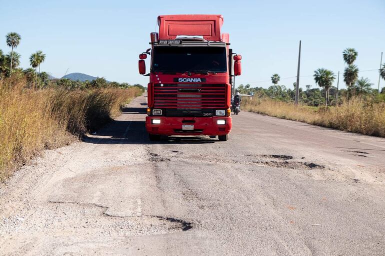 La vía está en condiciones desastrosas en su trayecto de 160 km,