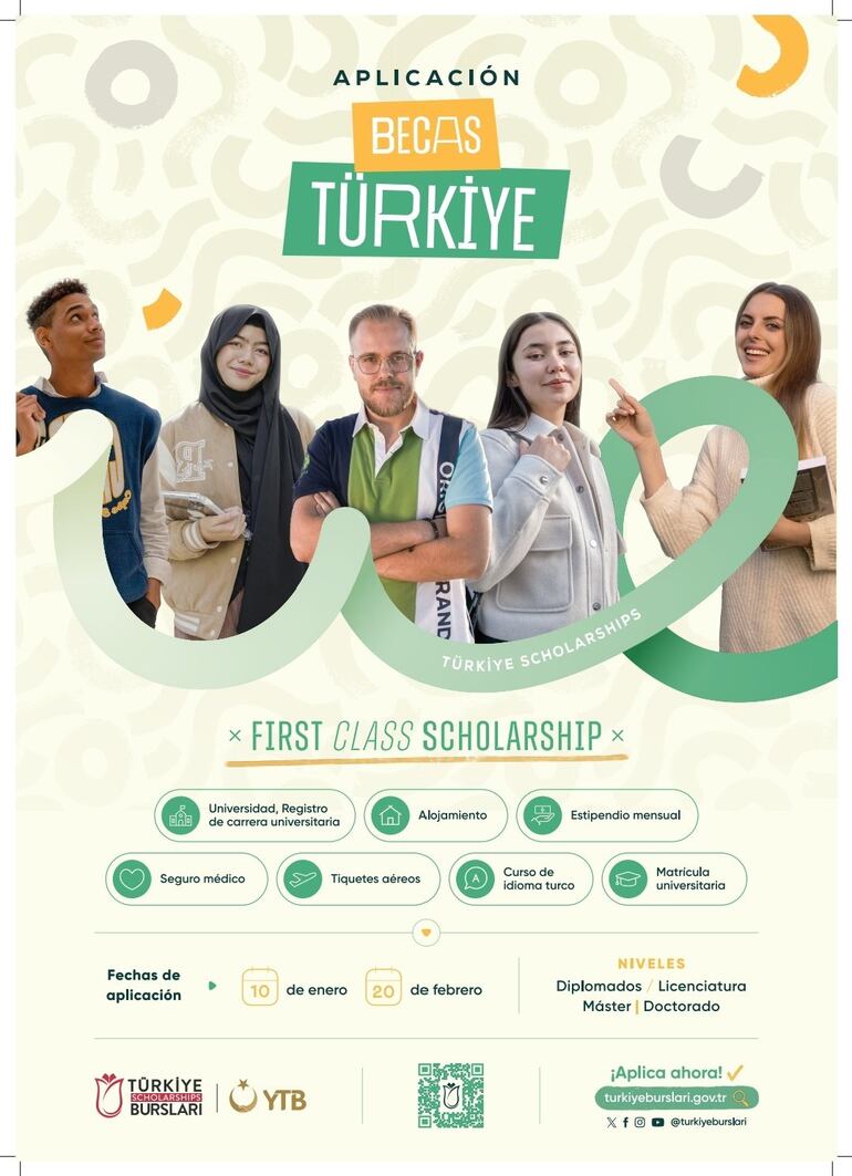 Becas ofrecidas por el gobierno de Turquía