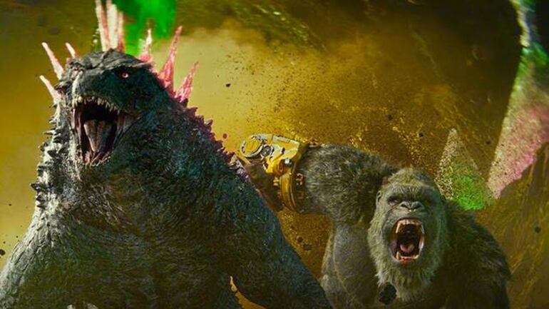 Godzilla y Kong el nuevo imperio película