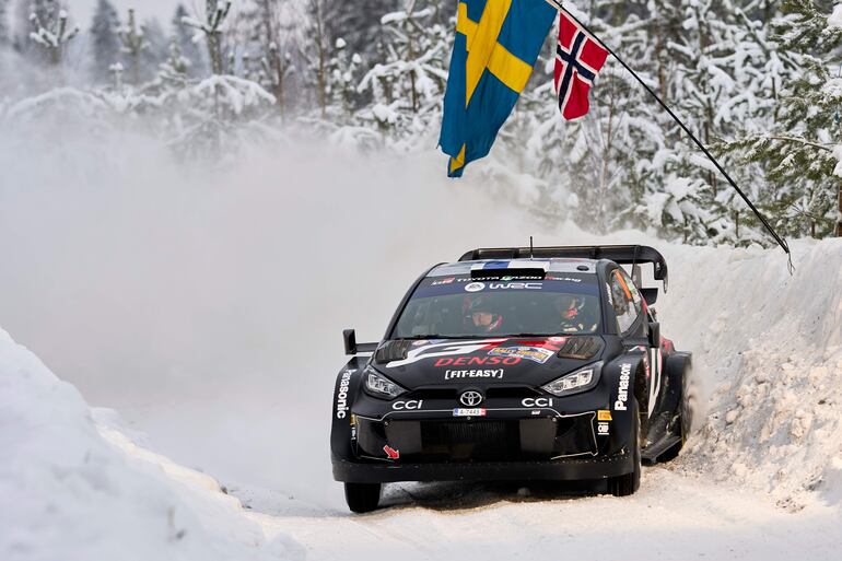 Kalle Rovanperä (Toyota GR Yaris Rally1).