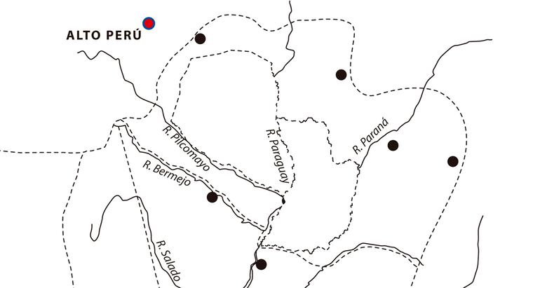 Origen de los pueblos y ciudades en el Paraguay.