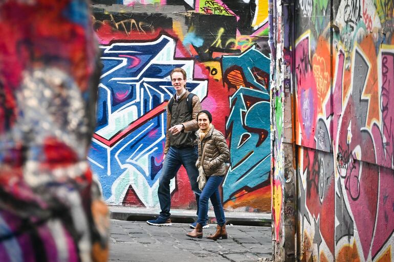 Hosier Lane, Melbourne, Australia.