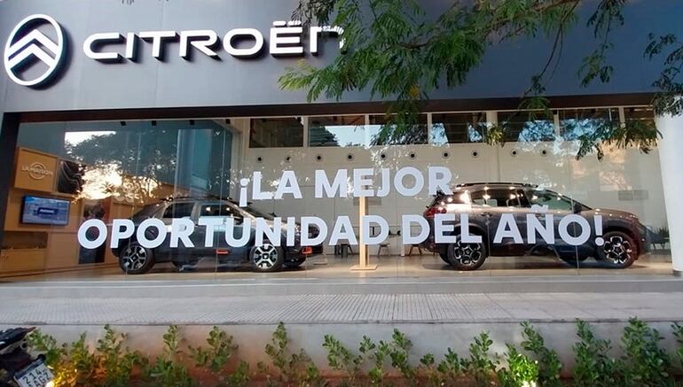 Automaq es representante exclusivo en Paraguay de la marca francesa Citroën.