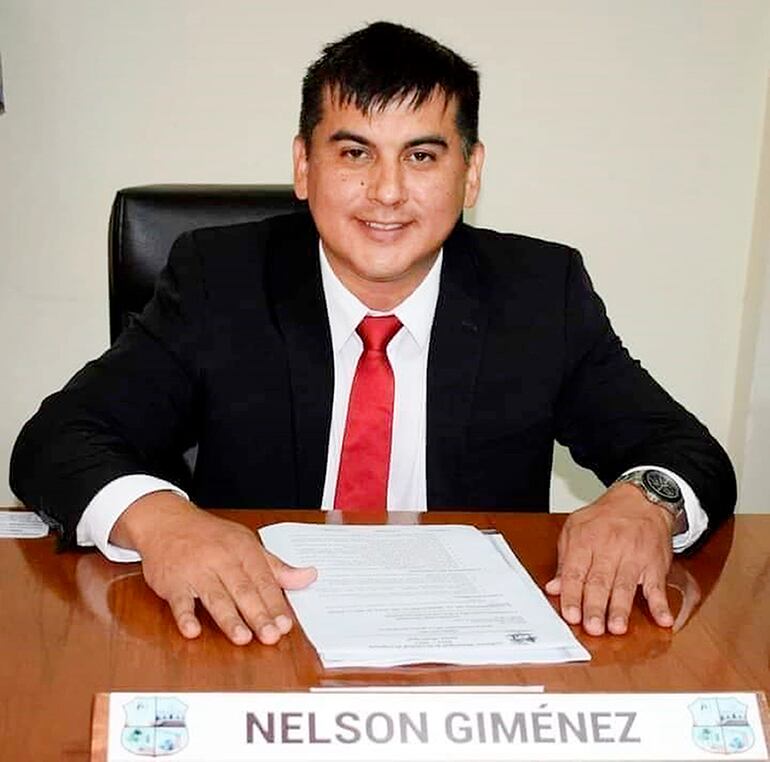 Concejal capiateño Nelson Giménez (ANR), quien falleció el 30 de marzo.