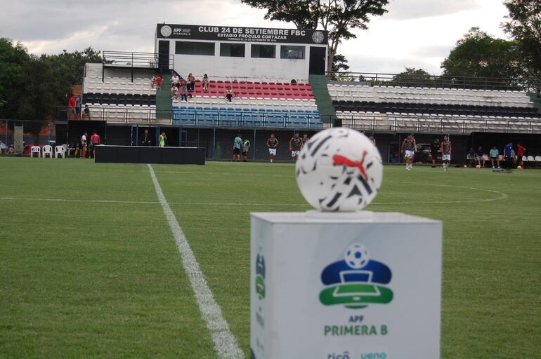 Estadio Próculo Cortázar del 24 de Setiembre de la compañía Valle Pucú, de Areguá.