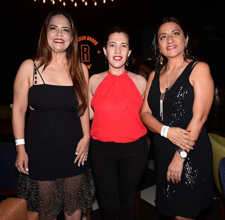 Bernardita Molinas, Cintia Núñez y Cristina Tusse.