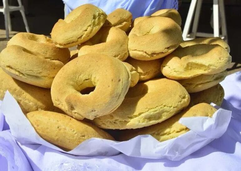 La deliciosa chipa Barrero se podrá apreciar en San Bernardino.