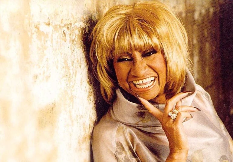 Celia Cruz, cantante.