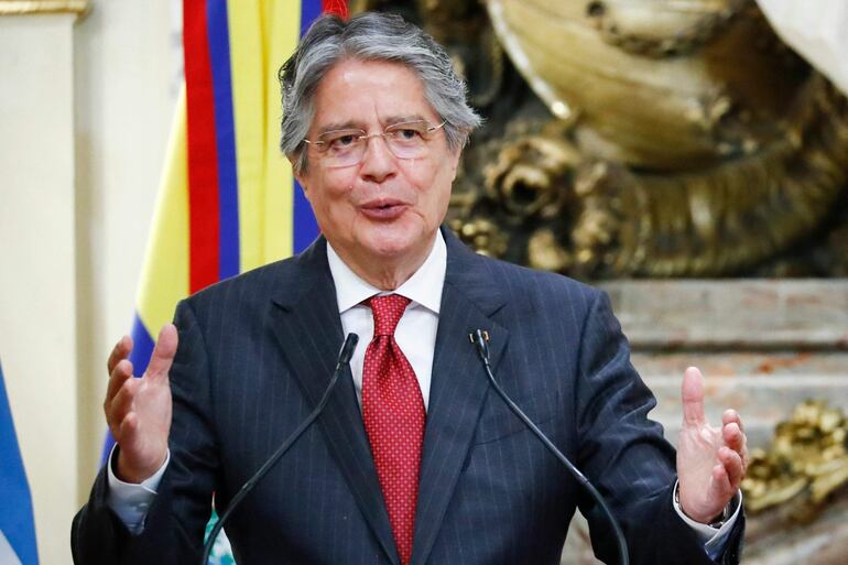 Guillermo Lasso, presidente de Ecuador.