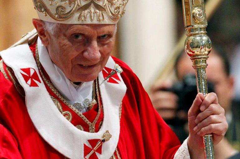 El papa emérito, Benedicto XVI.