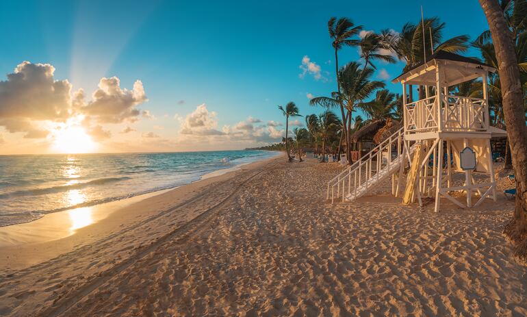 Amanecer en Punta Cana.