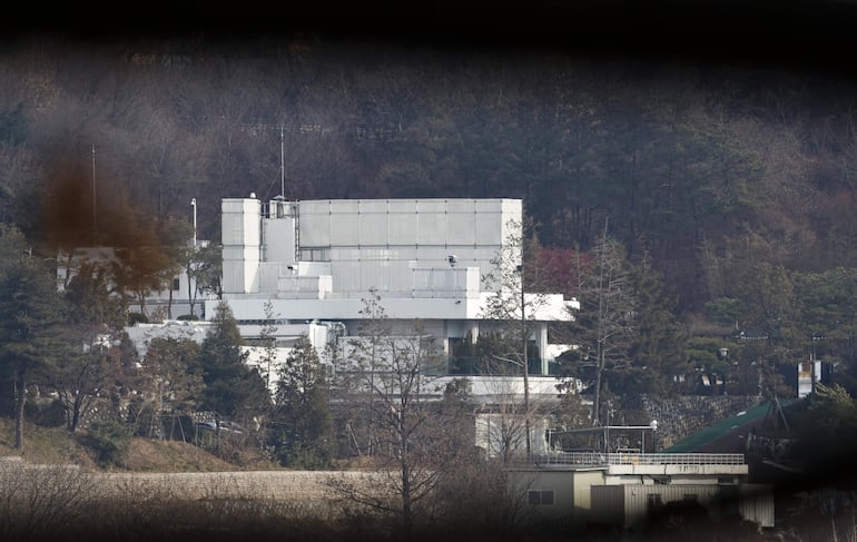 La residencia presidencial de Corea del Sur, en Seúl.