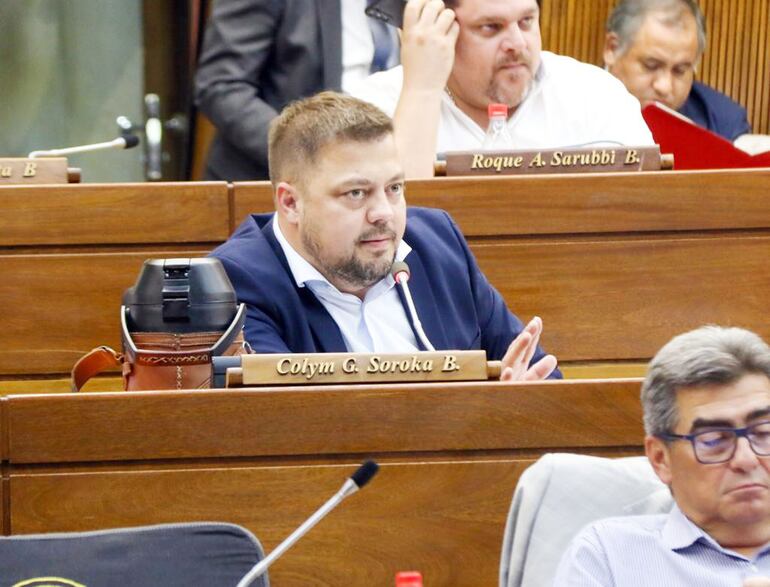 Colym Soroka, foto prensa diputados