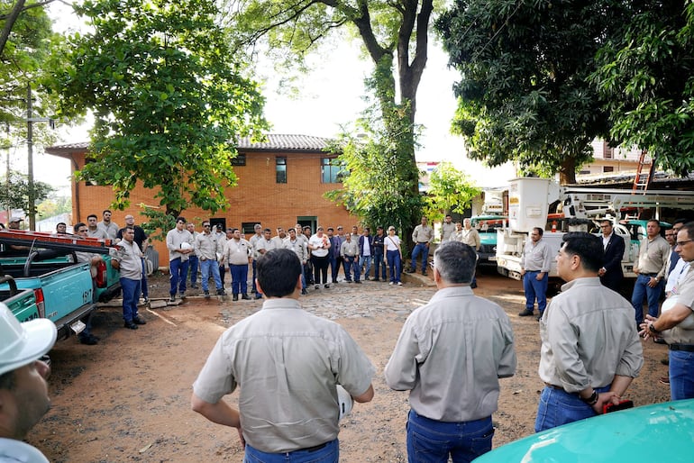 La ANDE inició su Operativo Capiatá 1.