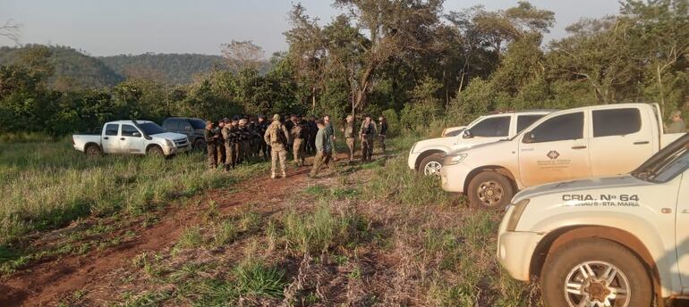 Hallaron diez hectáreas de cultivos de marihuana en la Reserva Natural San Rafael.