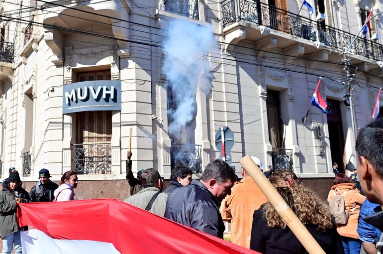 MUVH manifestación