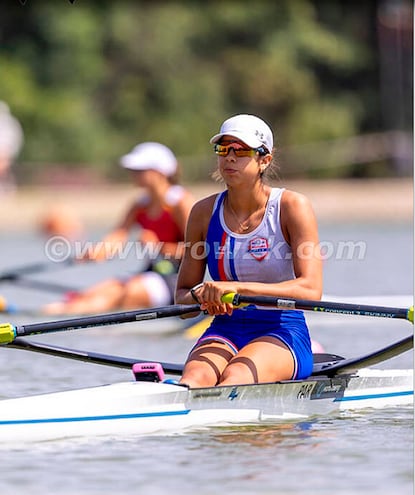 La paraguaya Nicole Martínez (20 años) se ubicó entre las 10 mejores remeras a nivel mundial.