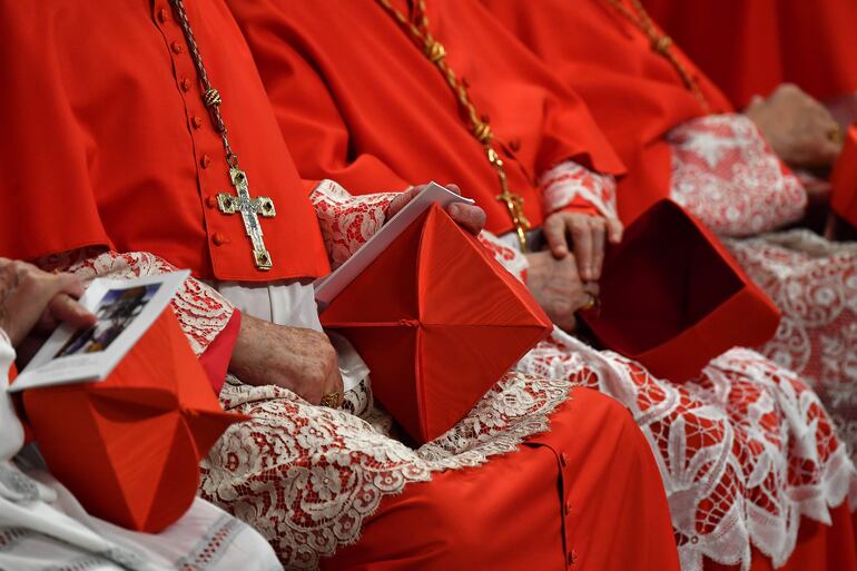 Consistorio para la creación de nuevos cardenales en el Vaticano.