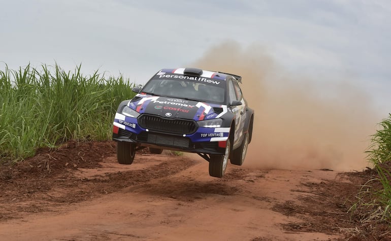 Migue Zaldívar mostró su potencial en el Rally de Erechim y ahora lo quiere hacer en Caaguazú.