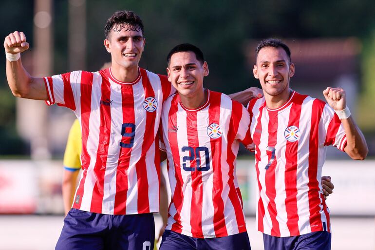 La selección paraguaya Sub 23 empató con Ucrania en un amistoso internacional en Francia antes de los Juegos Olímpicos 2024.