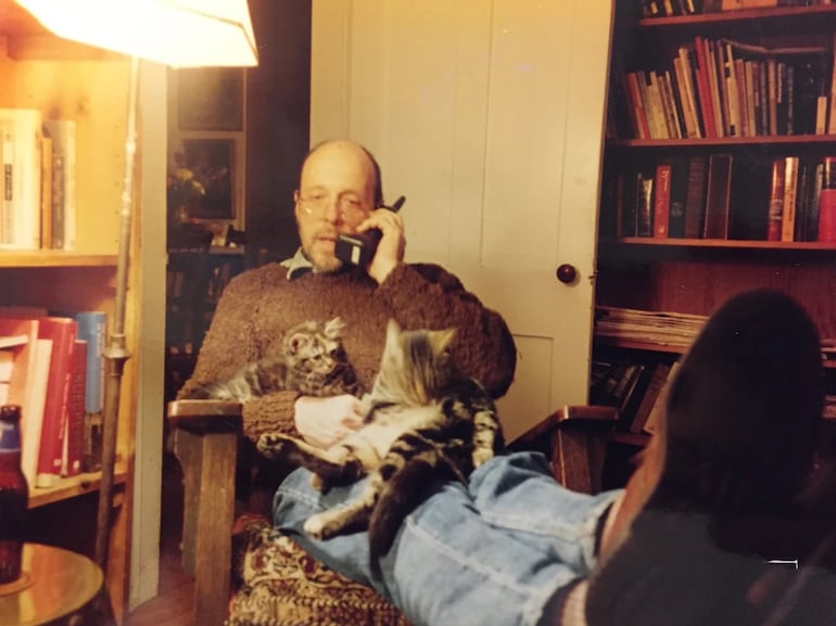 James C. Scott en su casa de Durham, Connecticut, en 1993