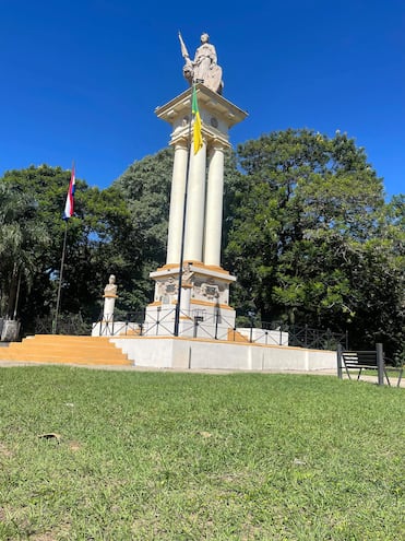 El monumento histórico Ytororó, de la ciudad de Ypané.